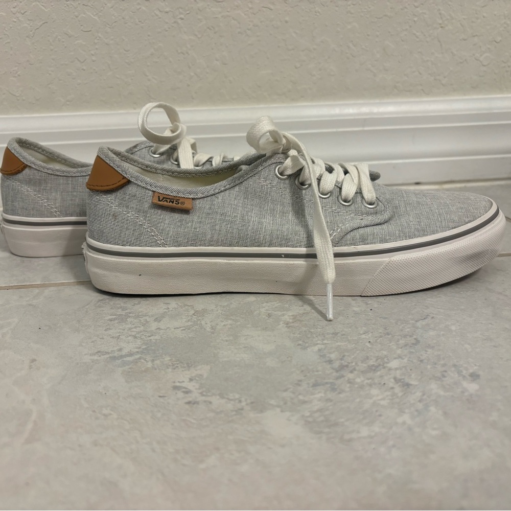 VANS Ortholite Canvas Lace Up Low Top Skate Shoes - Women’s - SIZE 8